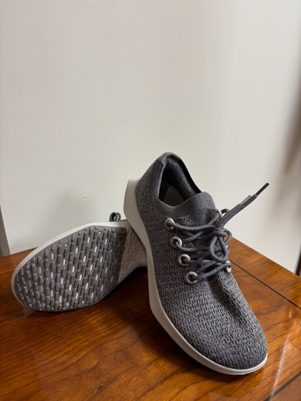 Allbirds Gray Wool Runner Sneakers